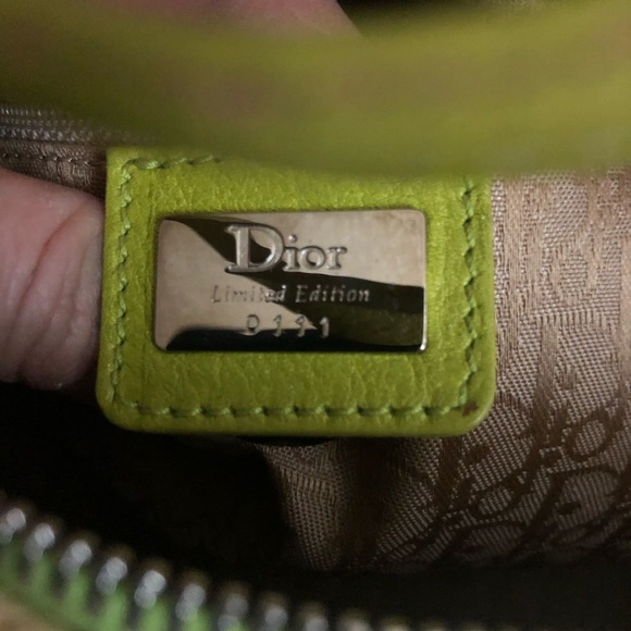 Christian Dior Raffia embroidered flower - Picture 2 of 11